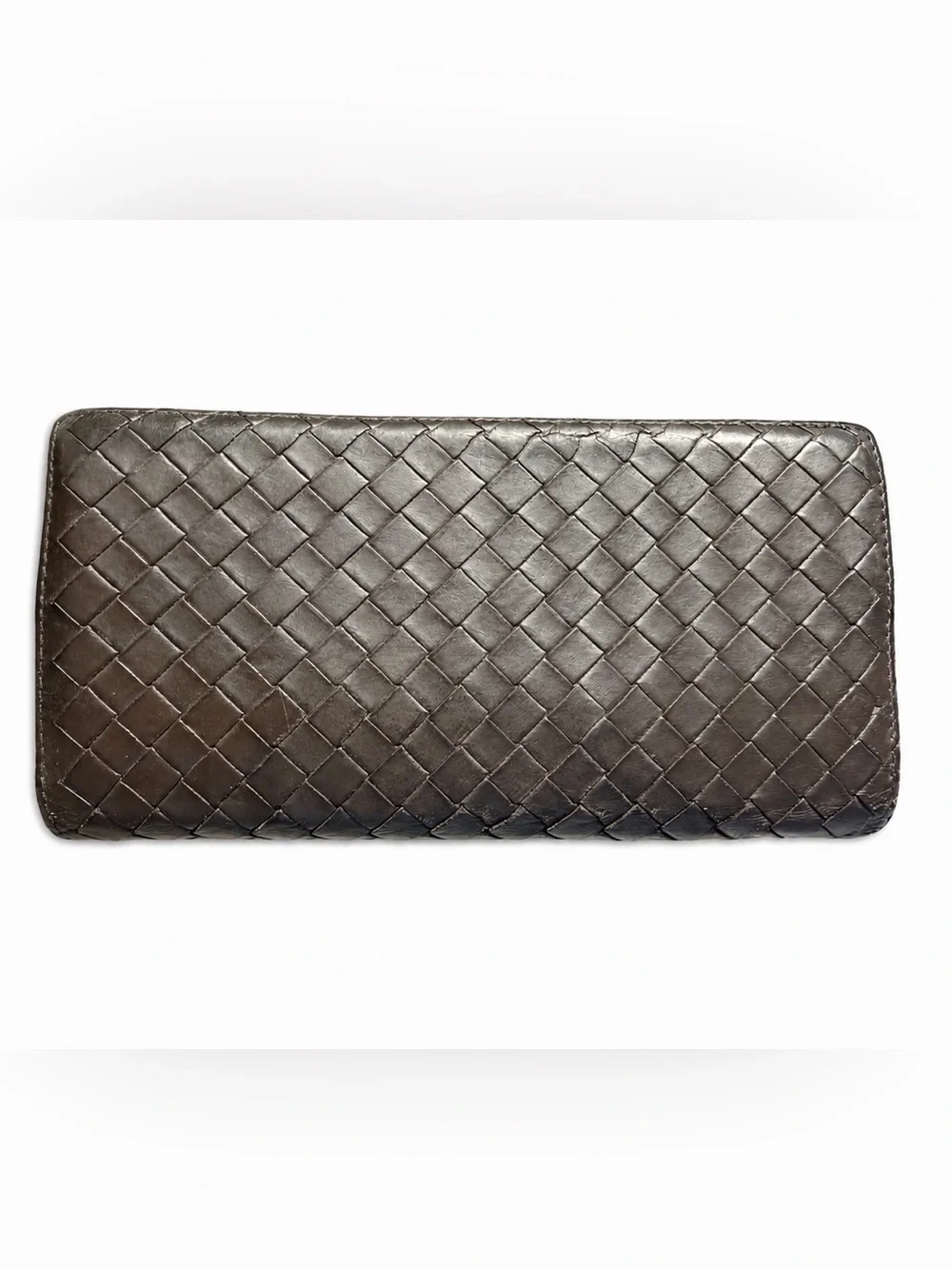 Bottega Veneta Intrecciato Leather Wallet - Made in Italy